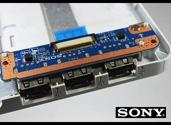 Замена разъемов USB ноутбуков Sony VAIO